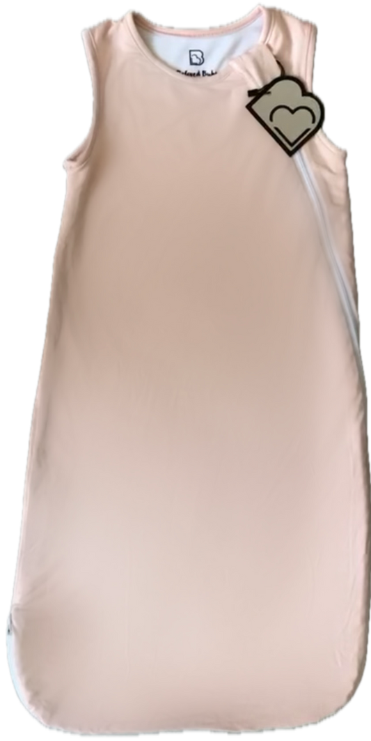 Bamboo Sleep Sack Cream Pink