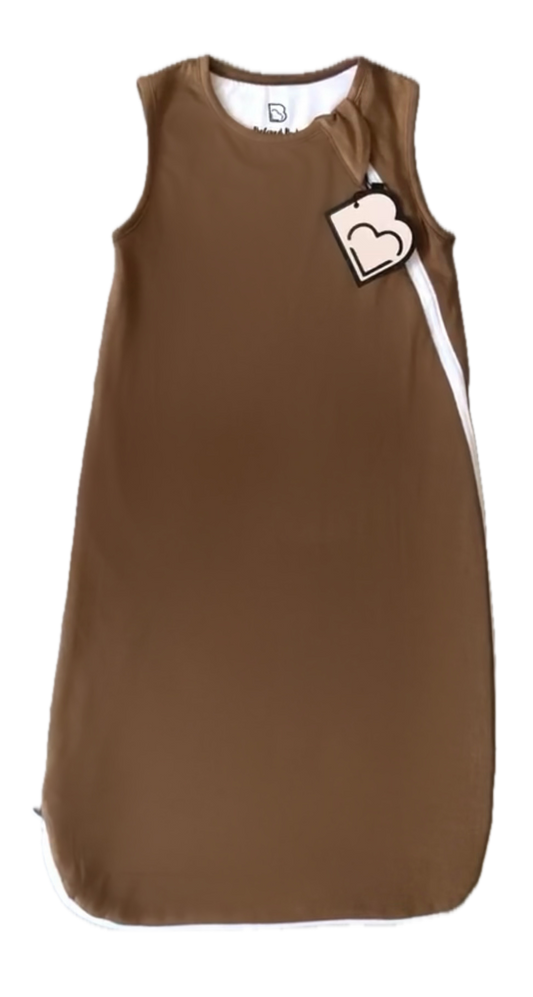 Bamboo Sleep Sack Caramel Brown