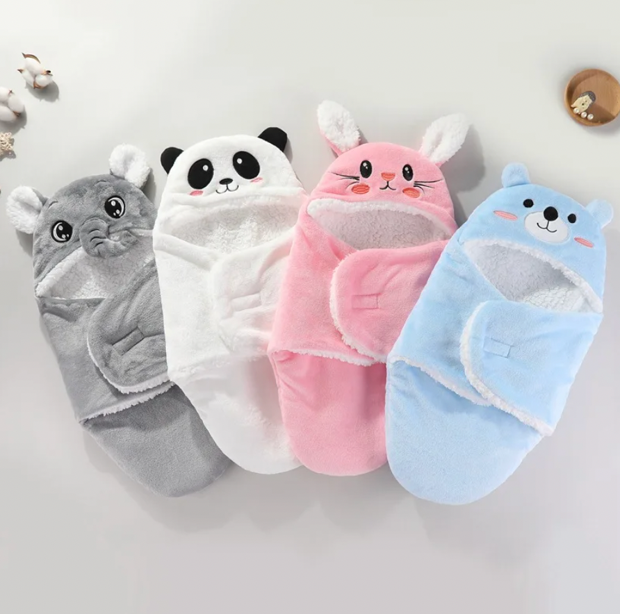 Soft Baby Animal Swaddle Wrap Panda